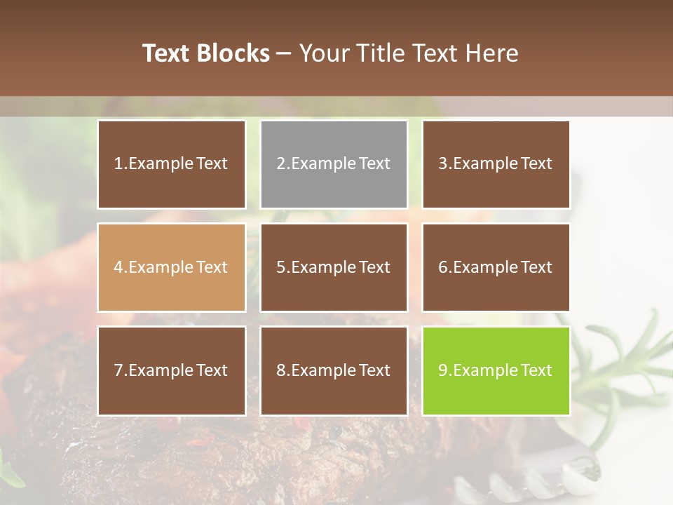 Carbohydrates Fats Proteins PowerPoint Template