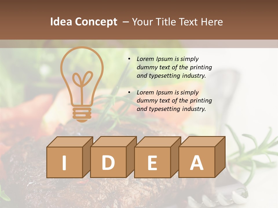 Carbohydrates Fats Proteins PowerPoint Template