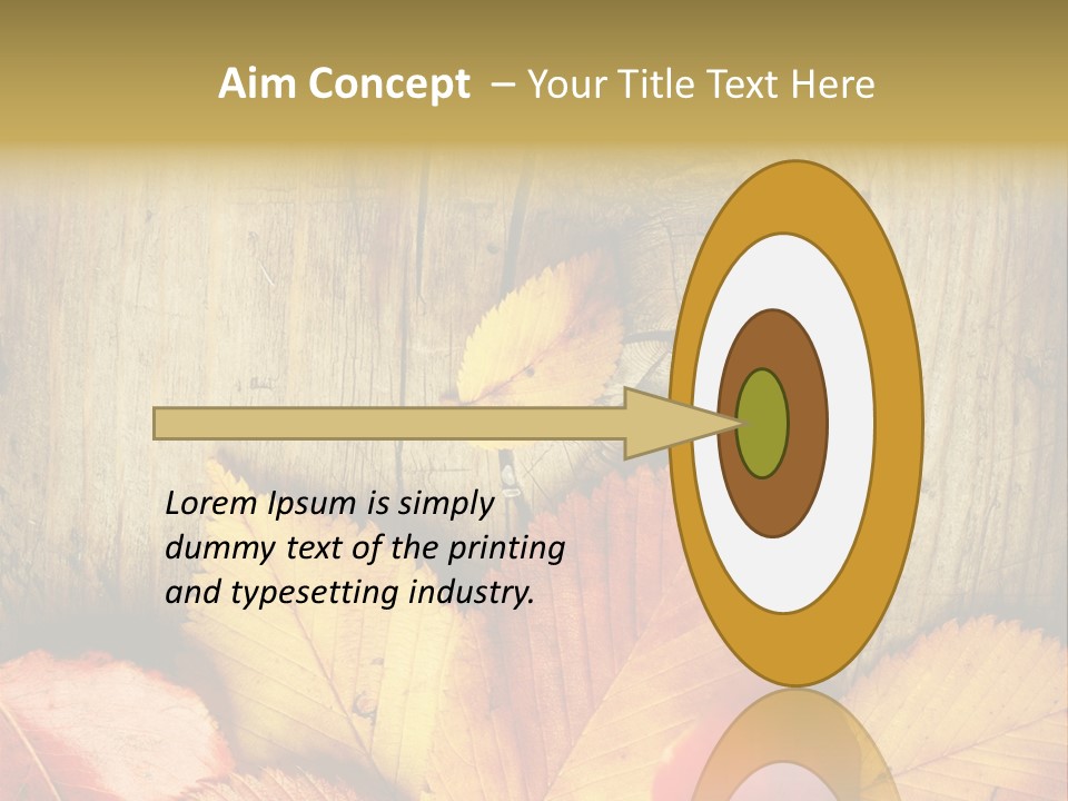 Red Surface Vintage PowerPoint Template