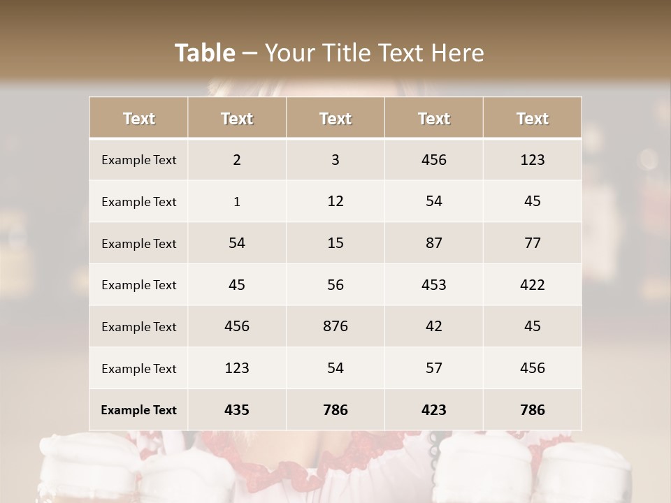 Oktoberfest Girl Beer PowerPoint Template