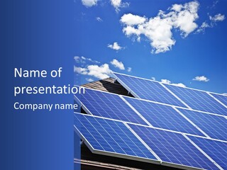 Solar Photovoltaic Pv PowerPoint Template