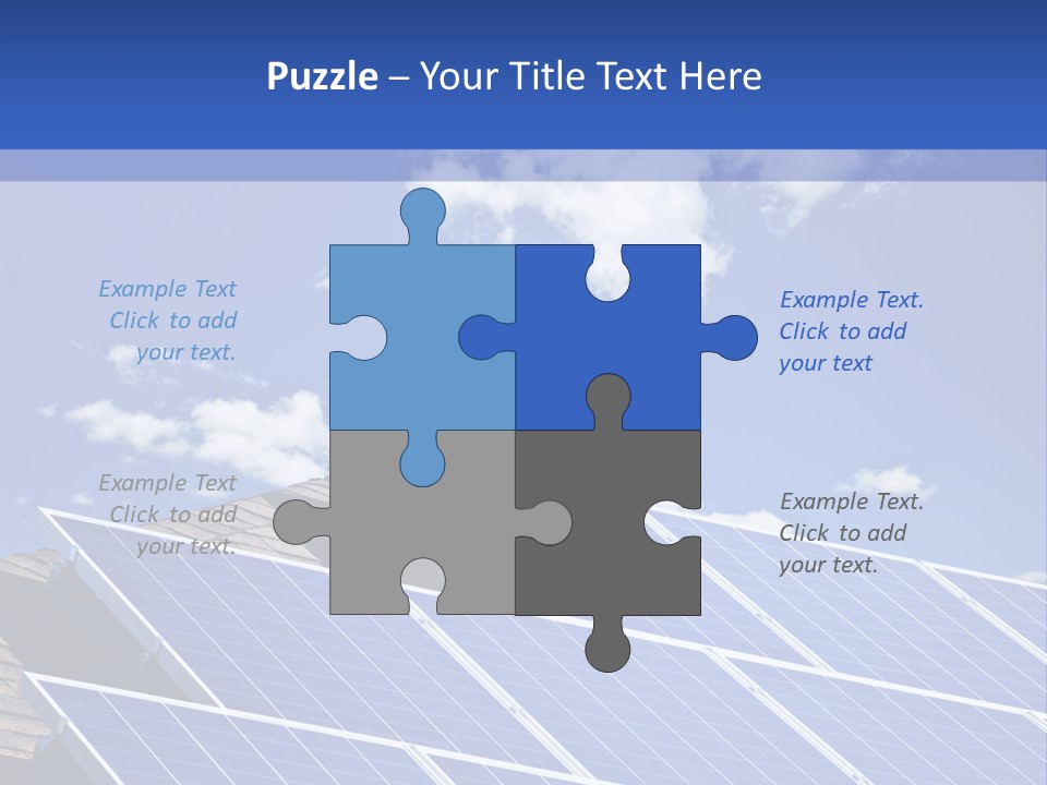 Solar Photovoltaic Pv PowerPoint Template