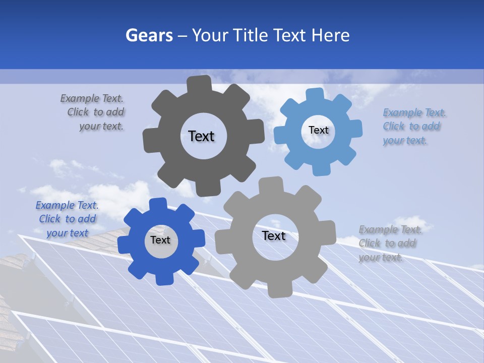 Solar Photovoltaic Pv PowerPoint Template