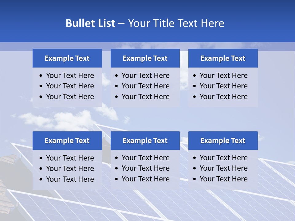 Solar Photovoltaic Pv PowerPoint Template