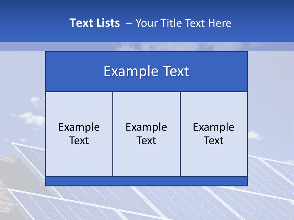 Solar Photovoltaic Pv PowerPoint Template