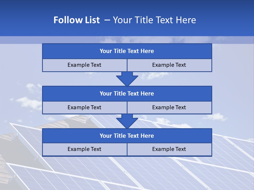 Solar Photovoltaic Pv PowerPoint Template