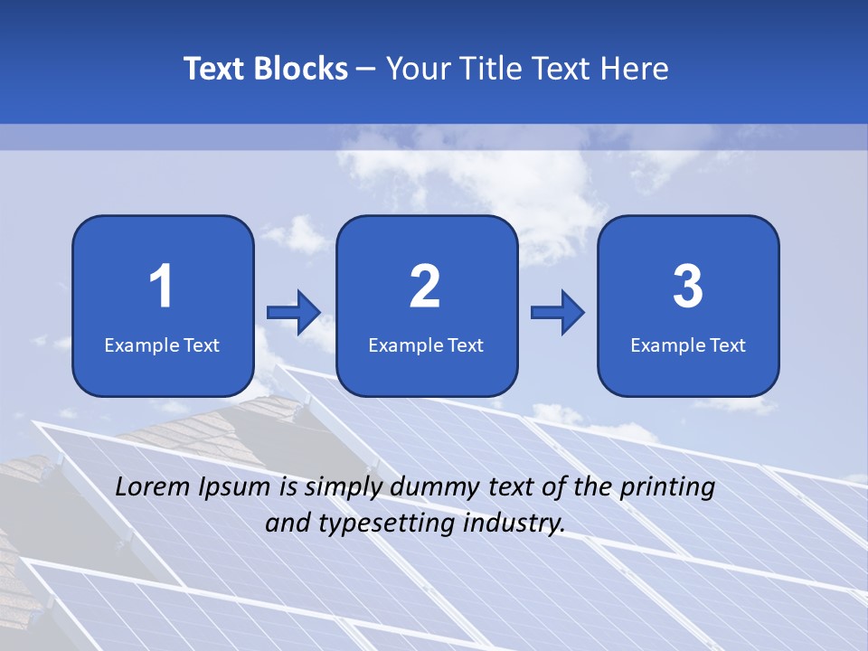 Solar Photovoltaic Pv PowerPoint Template