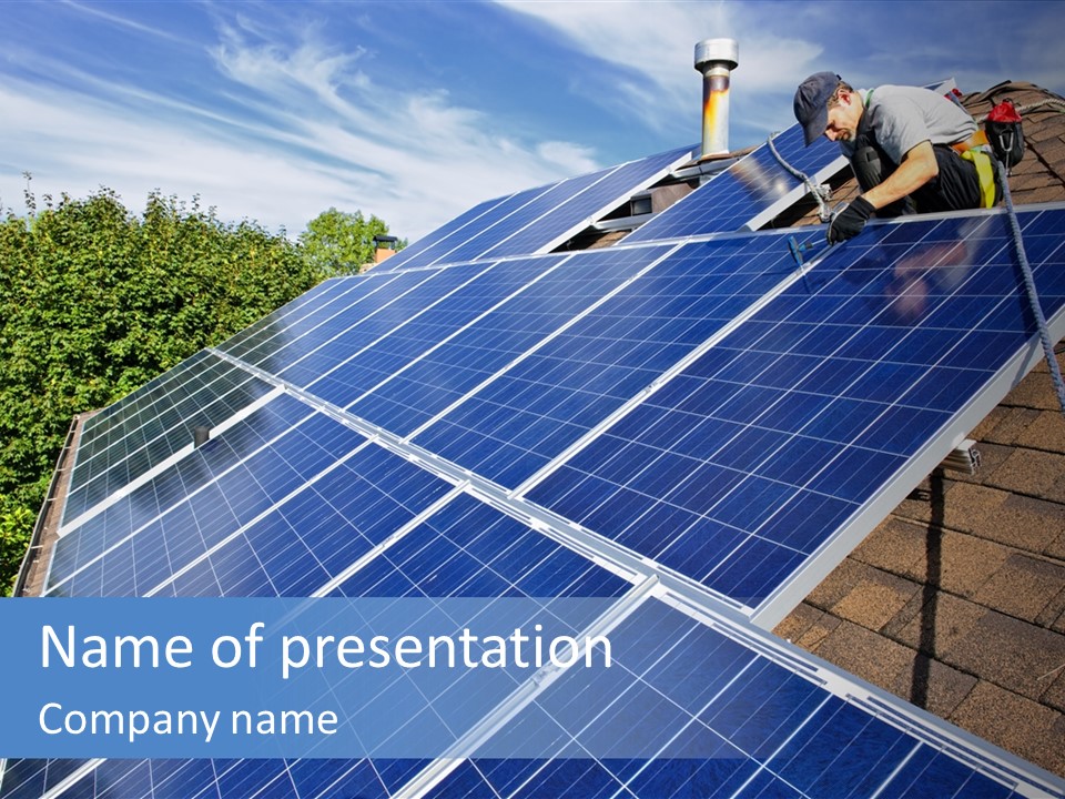 Solar Panel PowerPoint Template