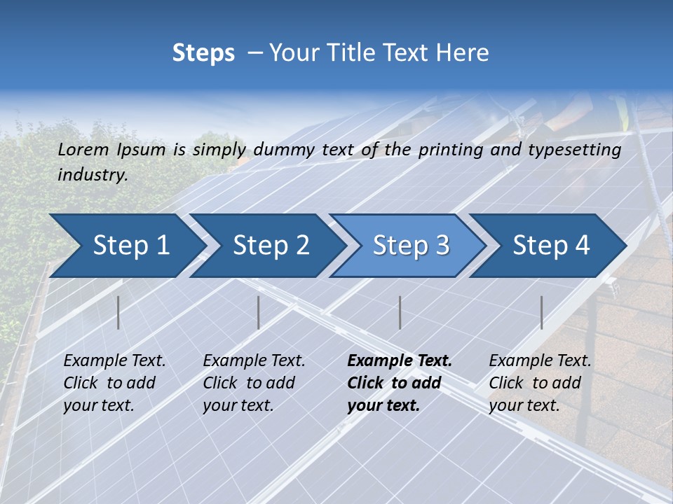 Solar Panel PowerPoint Template