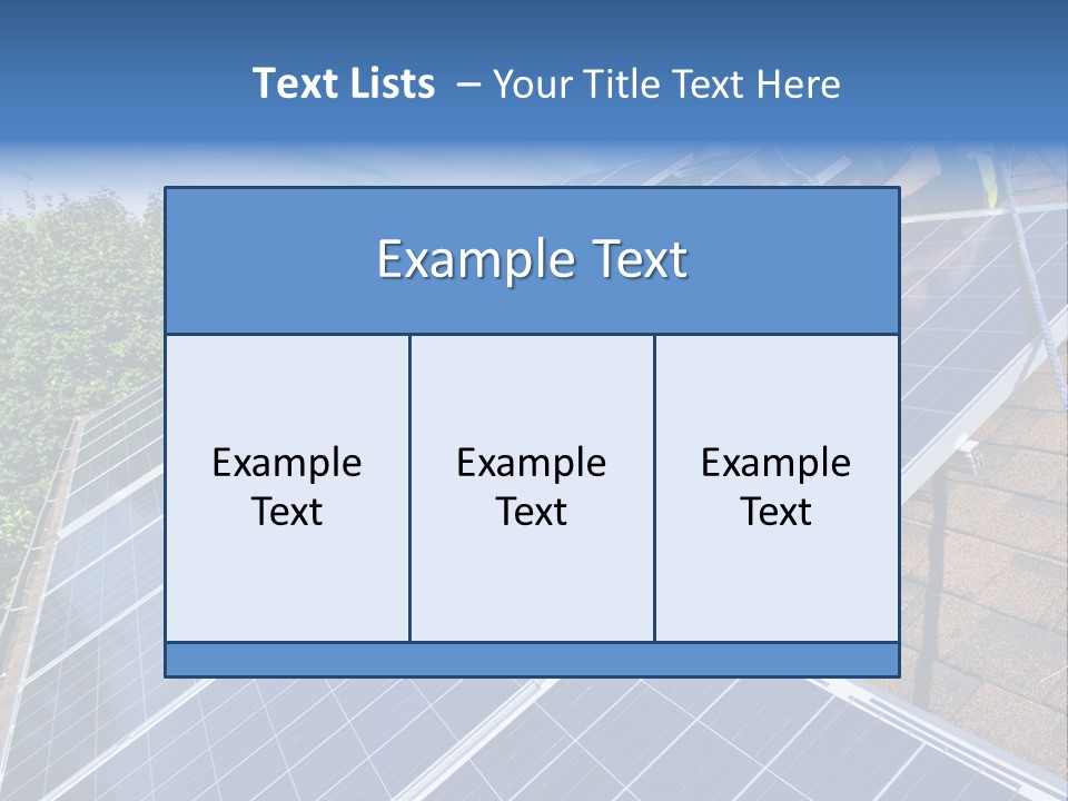 Solar Panel PowerPoint Template