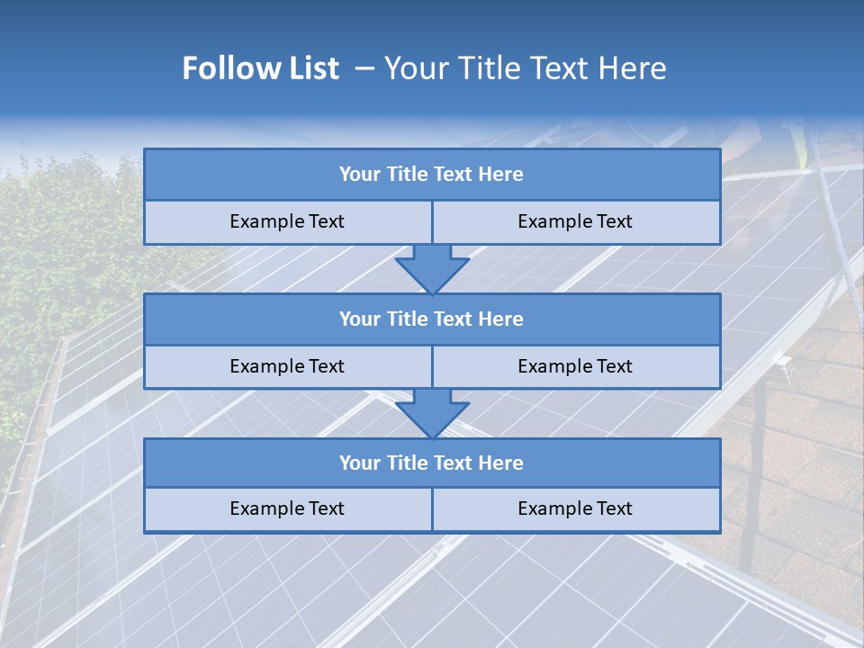 Solar Panel PowerPoint Template