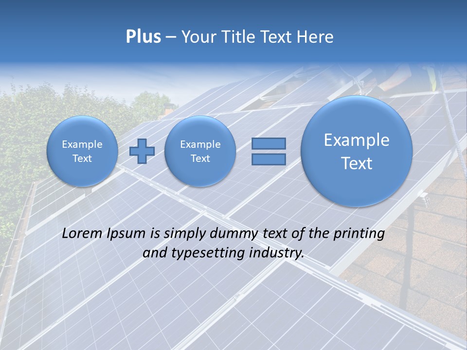 Solar Panel PowerPoint Template