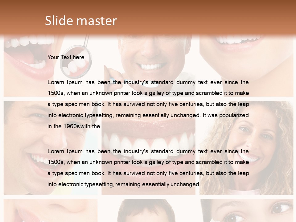 Teeth Whitening PowerPoint Template