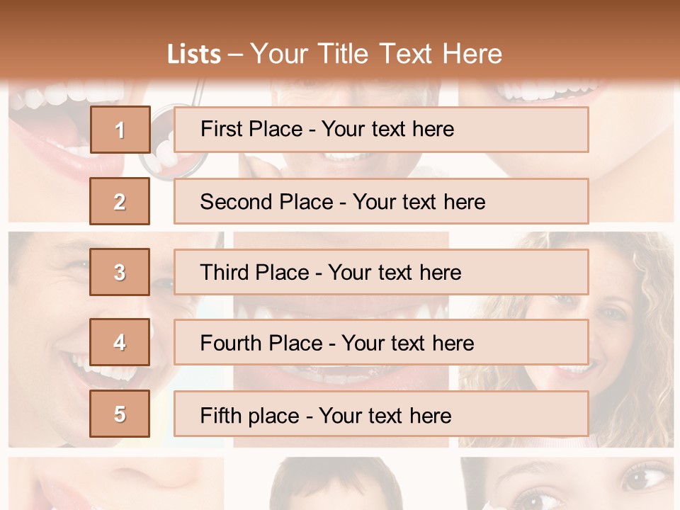 Teeth Whitening PowerPoint Template