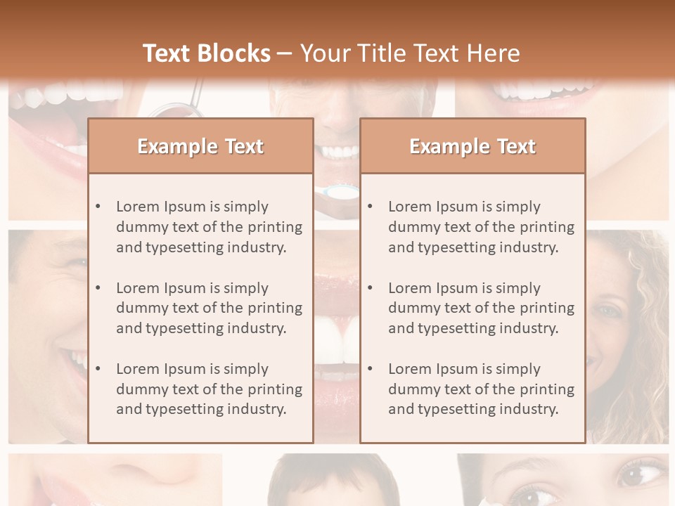 Teeth Whitening PowerPoint Template