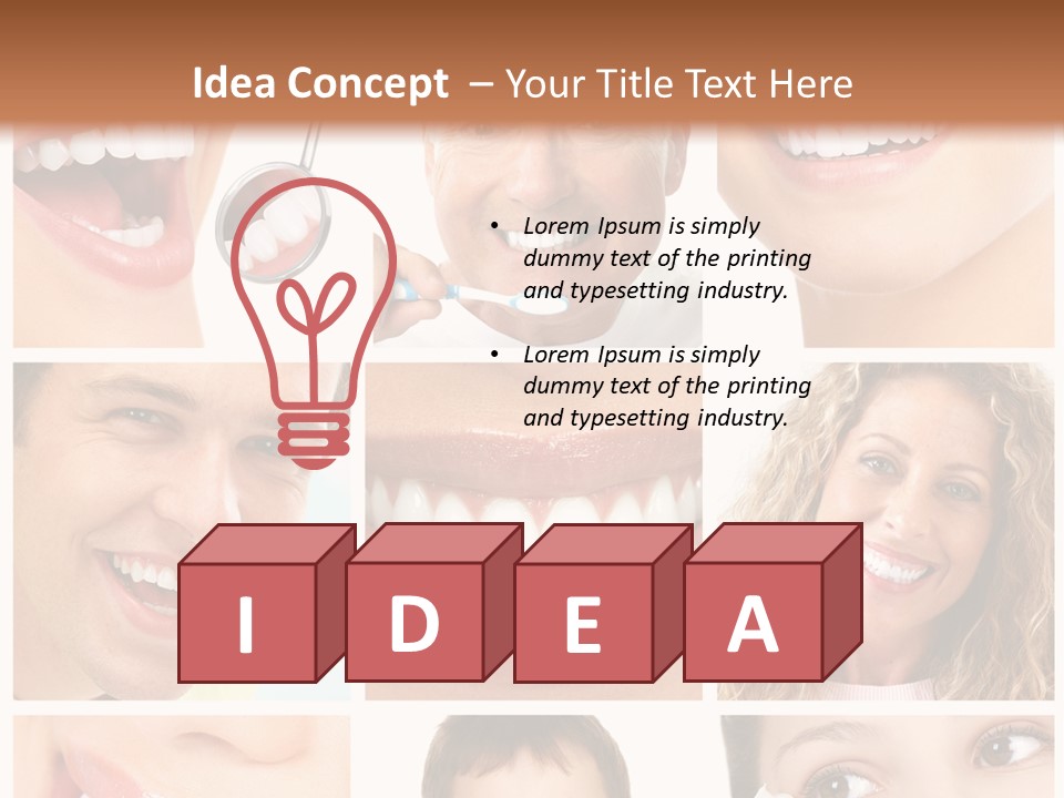 Teeth Whitening PowerPoint Template