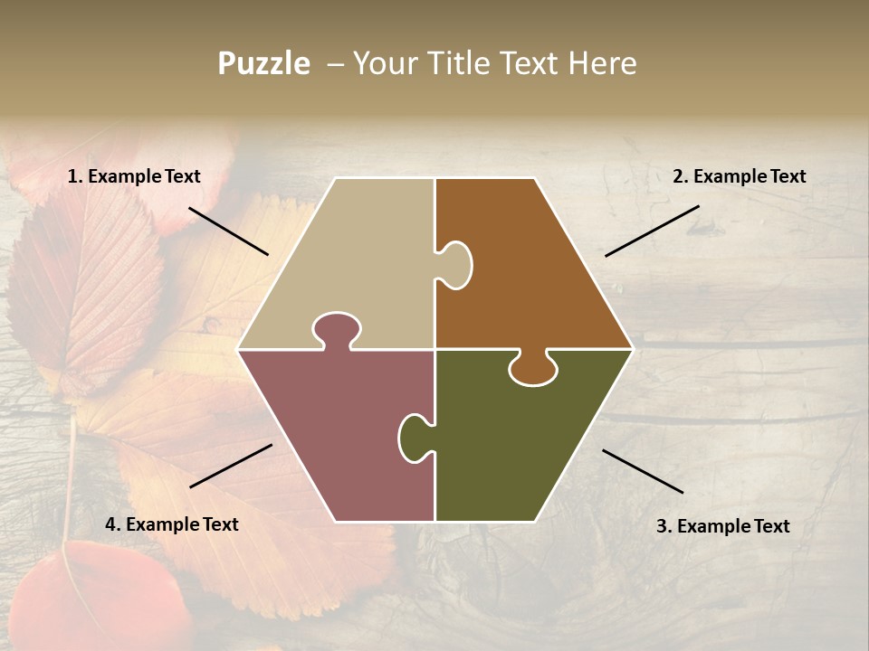 Brown Border Horizontal PowerPoint Template