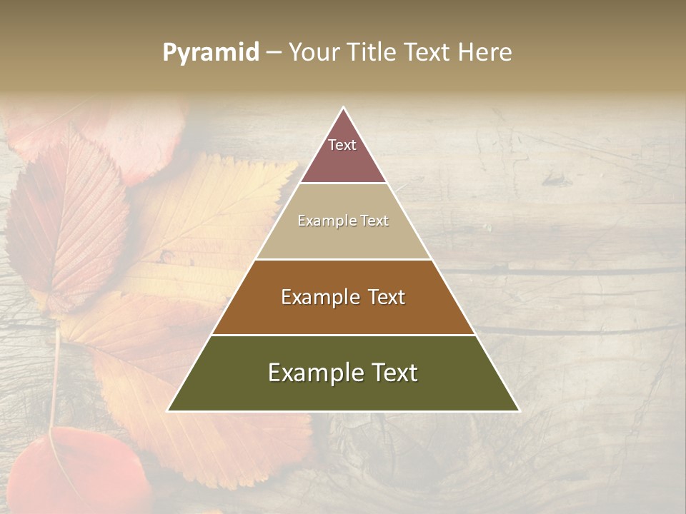 Brown Border Horizontal PowerPoint Template