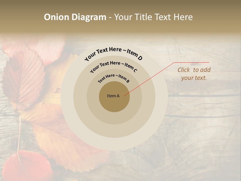 Brown Border Horizontal PowerPoint Template