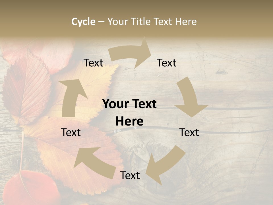 Brown Border Horizontal PowerPoint Template