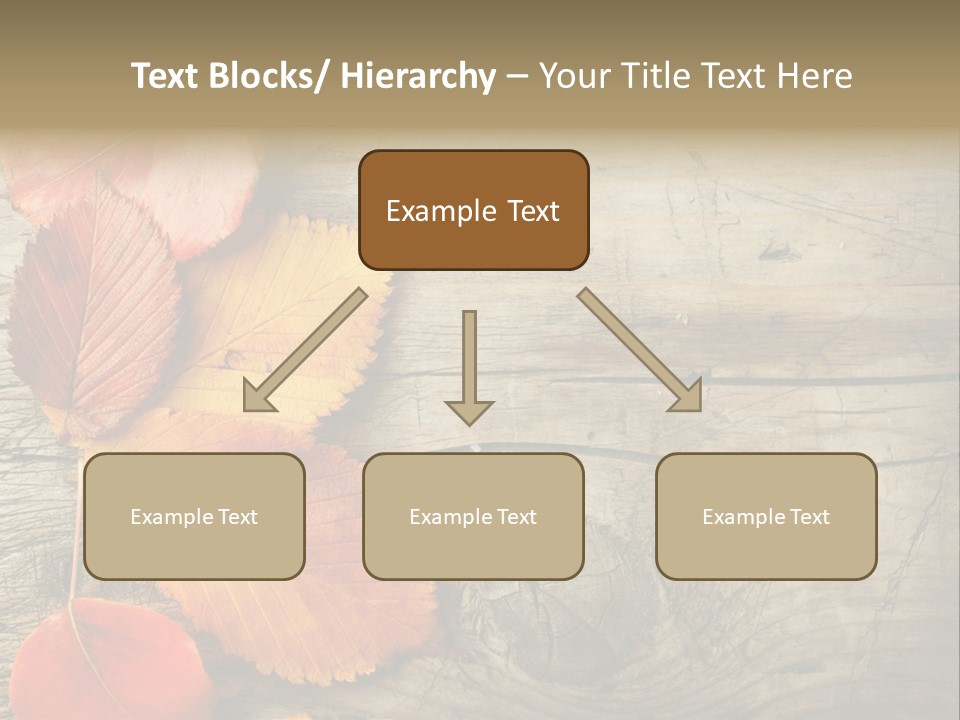 Brown Border Horizontal PowerPoint Template