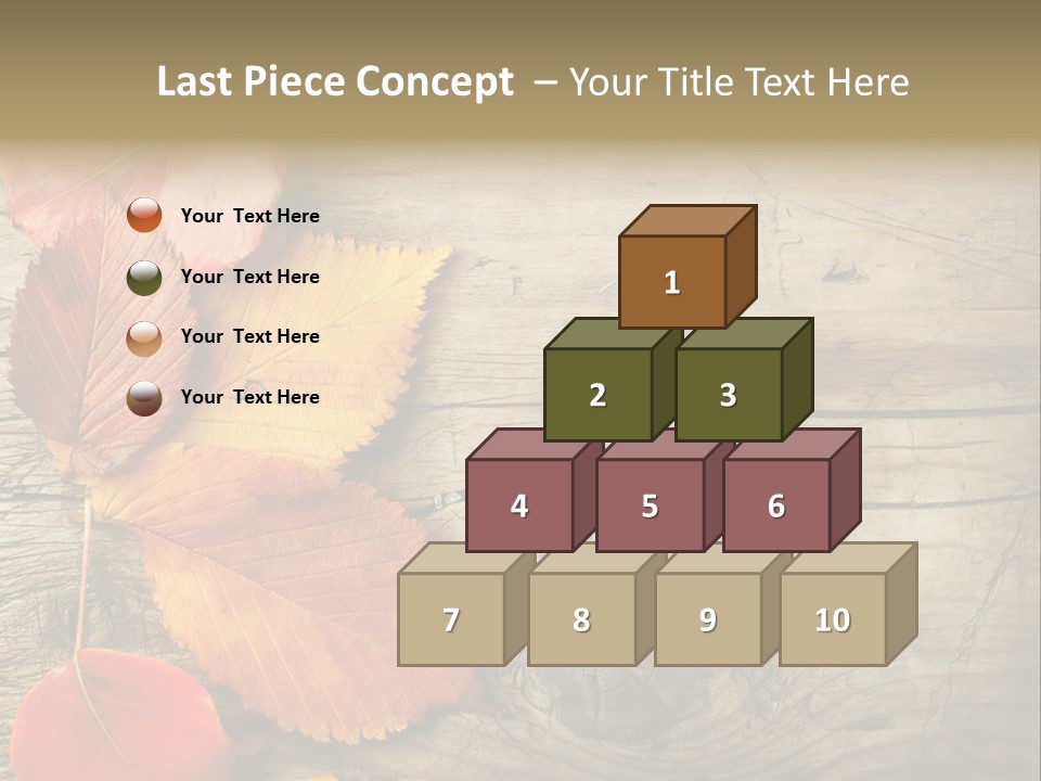 Brown Border Horizontal PowerPoint Template