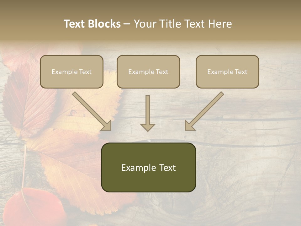 Brown Border Horizontal PowerPoint Template