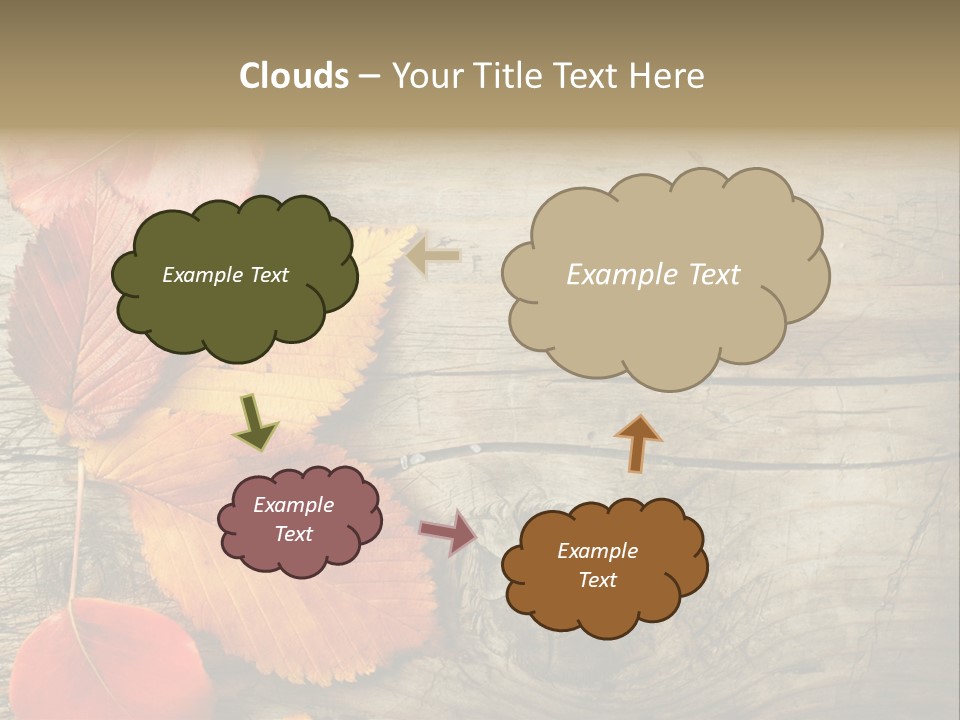 Brown Border Horizontal PowerPoint Template