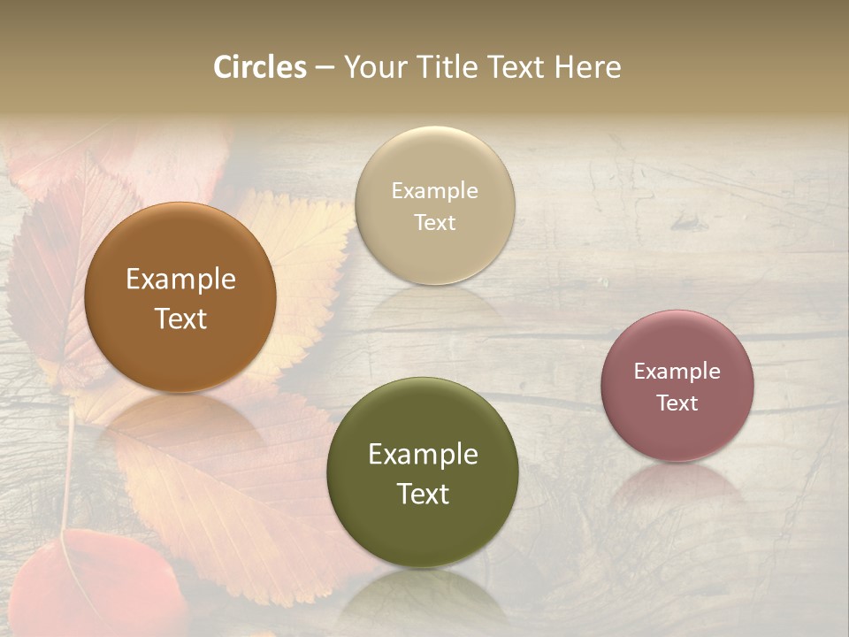 Brown Border Horizontal PowerPoint Template