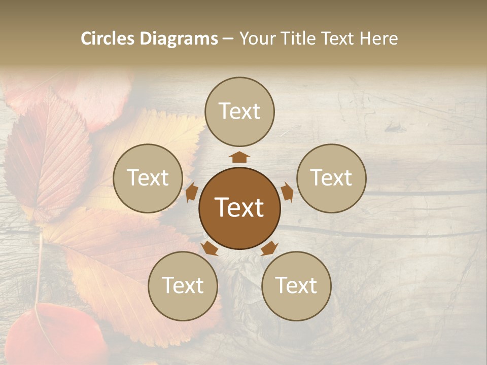 Brown Border Horizontal PowerPoint Template