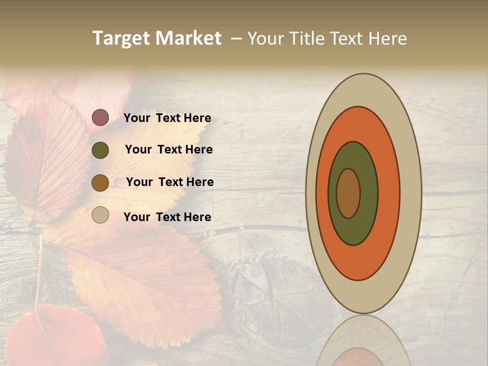 Brown Border Horizontal PowerPoint Template