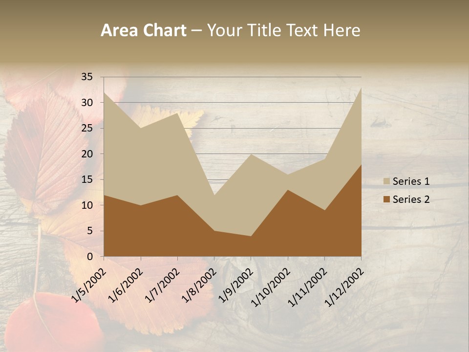 Brown Border Horizontal PowerPoint Template