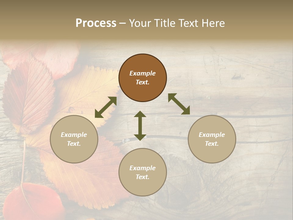 Brown Border Horizontal PowerPoint Template