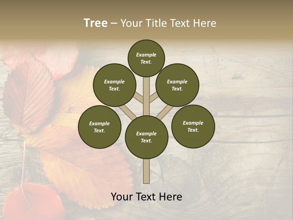 Brown Border Horizontal PowerPoint Template