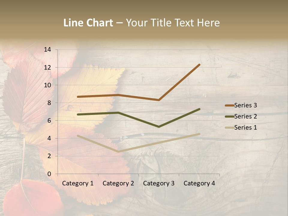 Brown Border Horizontal PowerPoint Template