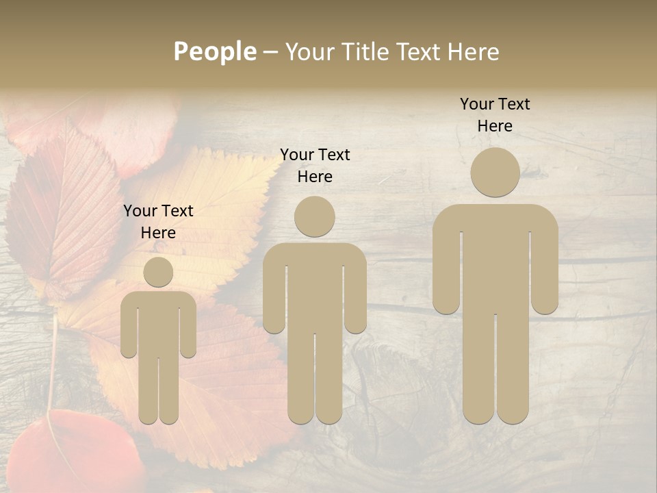 Brown Border Horizontal PowerPoint Template