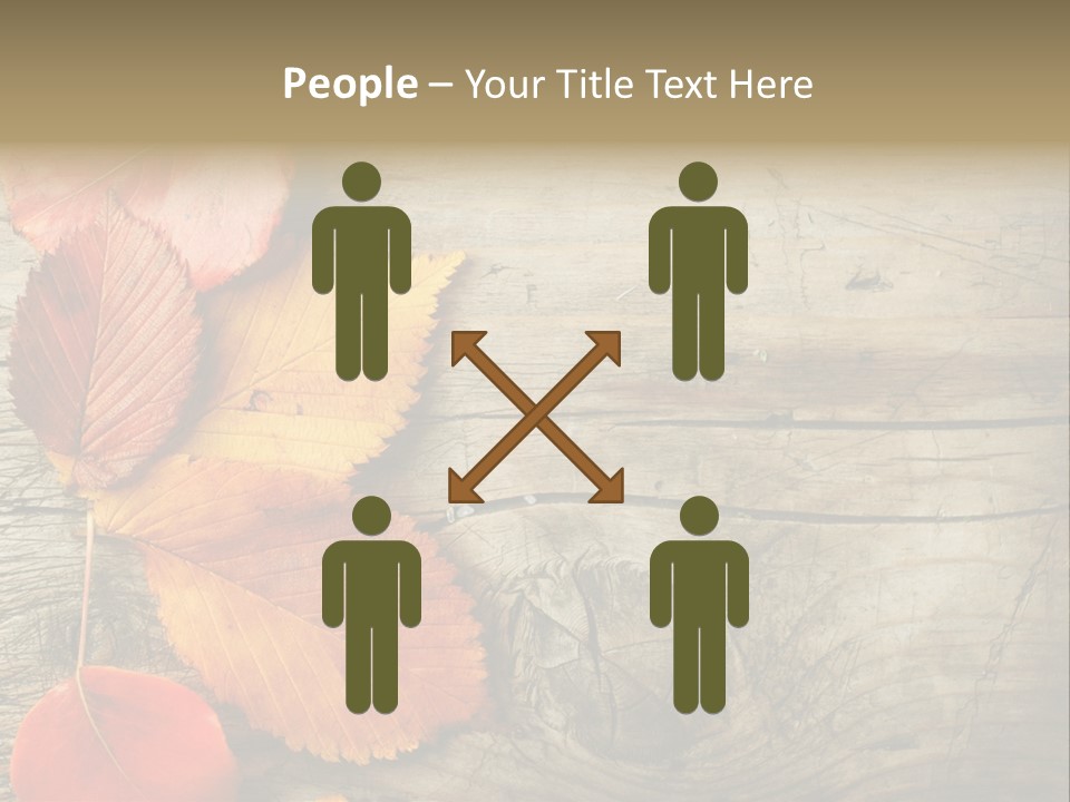 Brown Border Horizontal PowerPoint Template