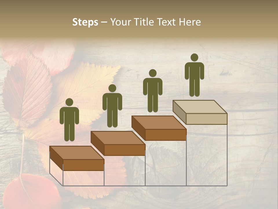 Brown Border Horizontal PowerPoint Template