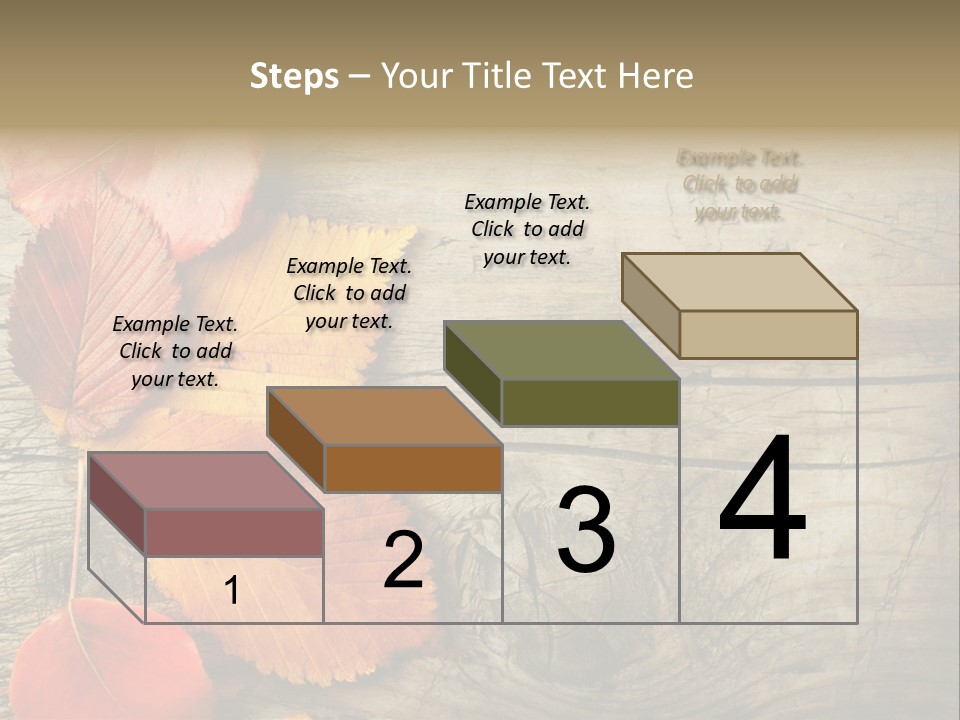 Brown Border Horizontal PowerPoint Template