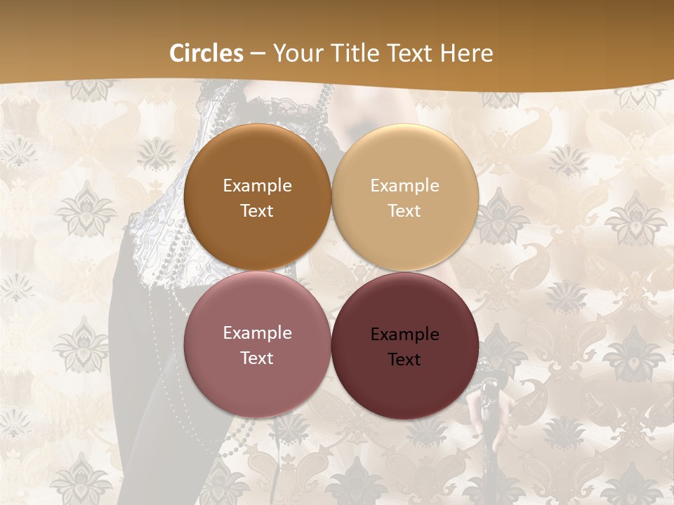 Stays Wallpaper Decor PowerPoint Template