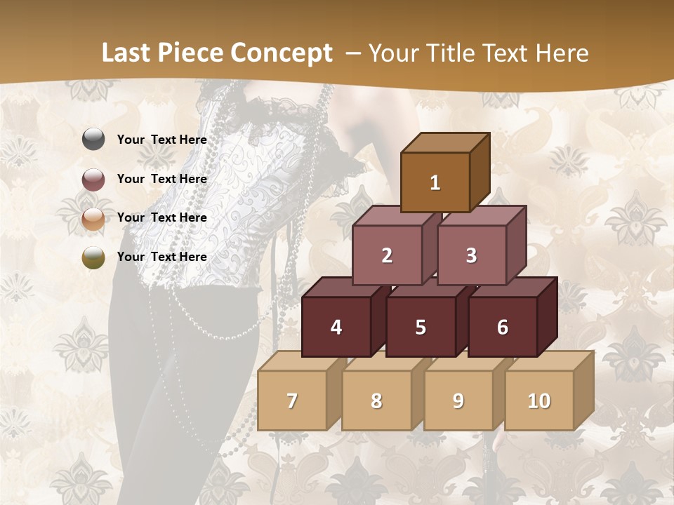 Stays Wallpaper Decor PowerPoint Template