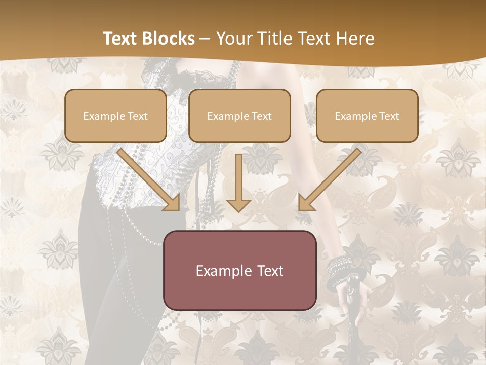 Stays Wallpaper Decor PowerPoint Template