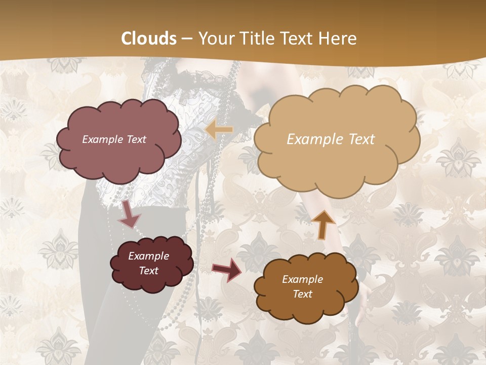 Stays Wallpaper Decor PowerPoint Template