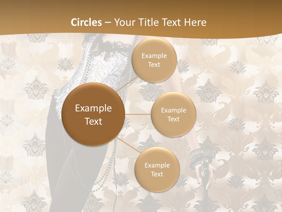 Stays Wallpaper Decor PowerPoint Template