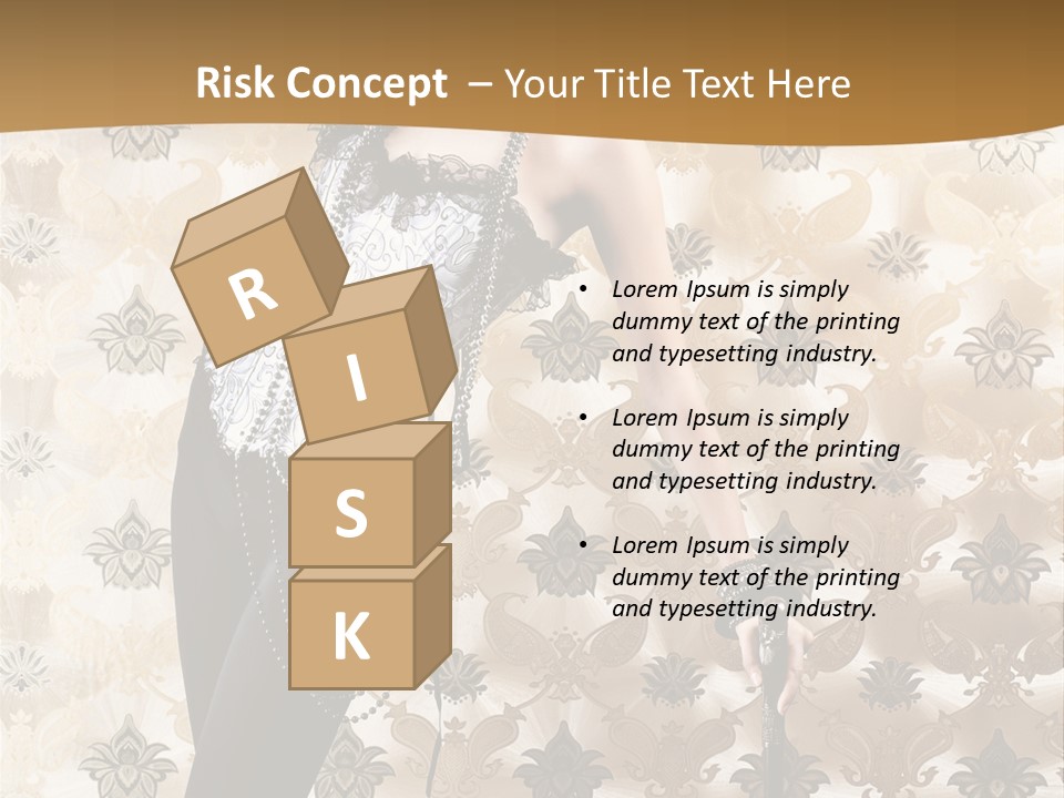 Stays Wallpaper Decor PowerPoint Template