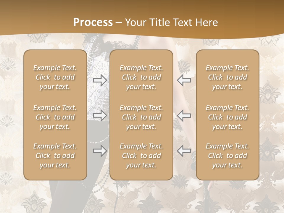 Stays Wallpaper Decor PowerPoint Template