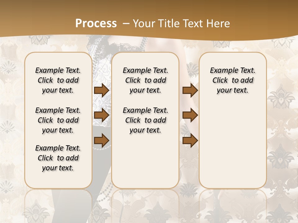 Stays Wallpaper Decor PowerPoint Template