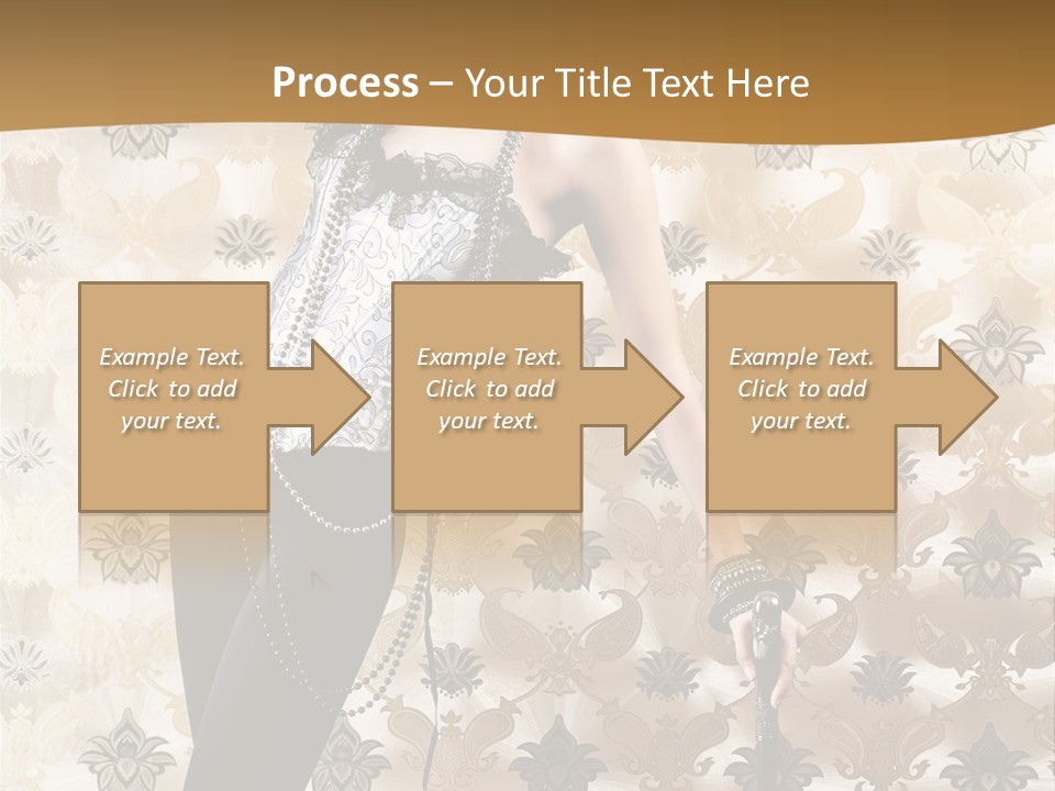 Stays Wallpaper Decor PowerPoint Template