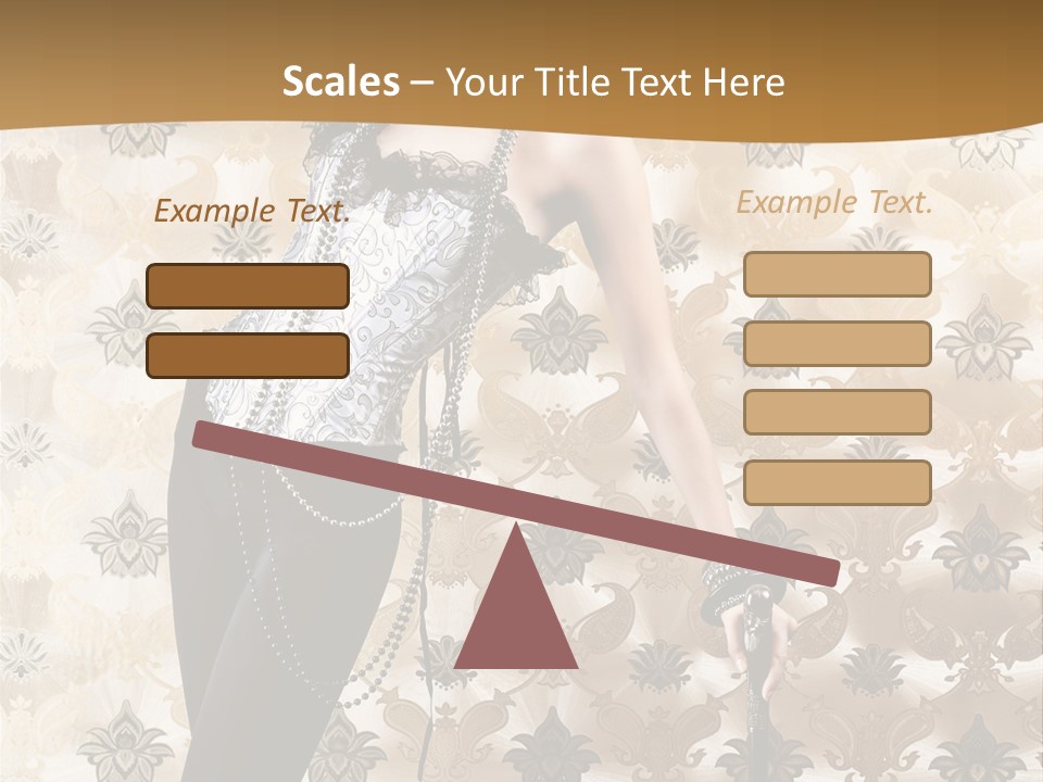 Stays Wallpaper Decor PowerPoint Template