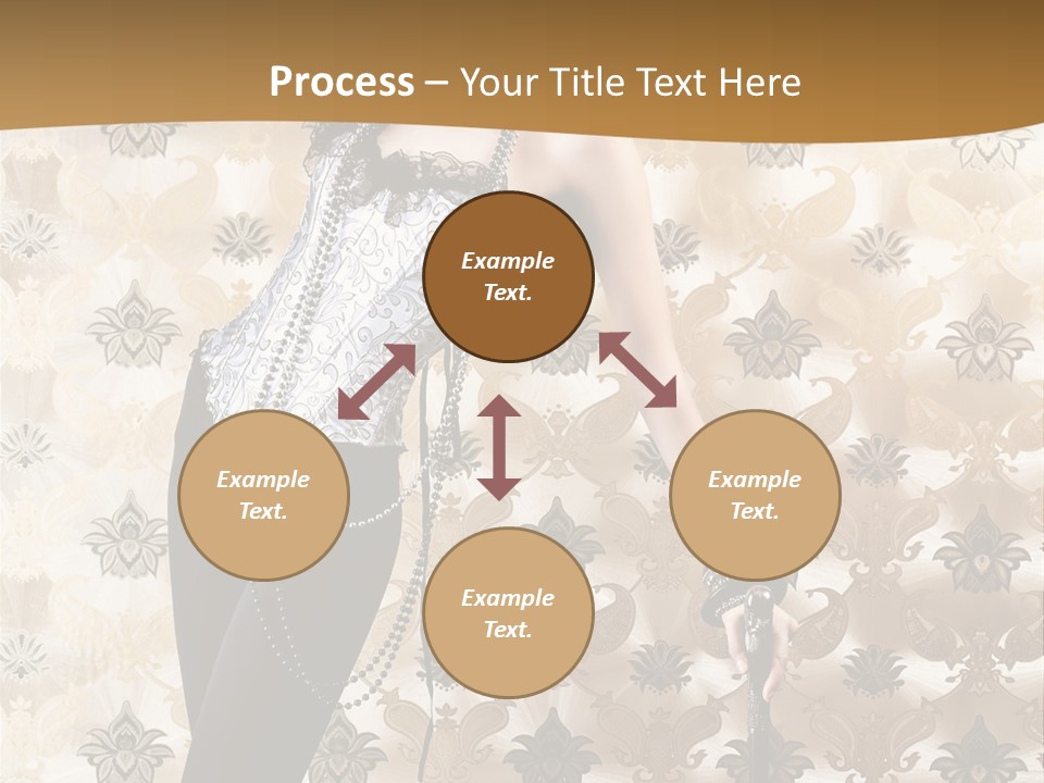 Stays Wallpaper Decor PowerPoint Template